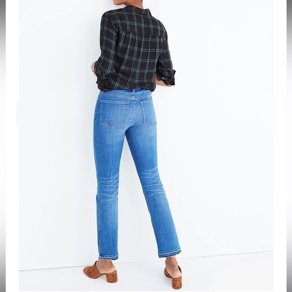 Madewell Wrap-Front Shirt in Palma Plaid - Picture 3 of 13